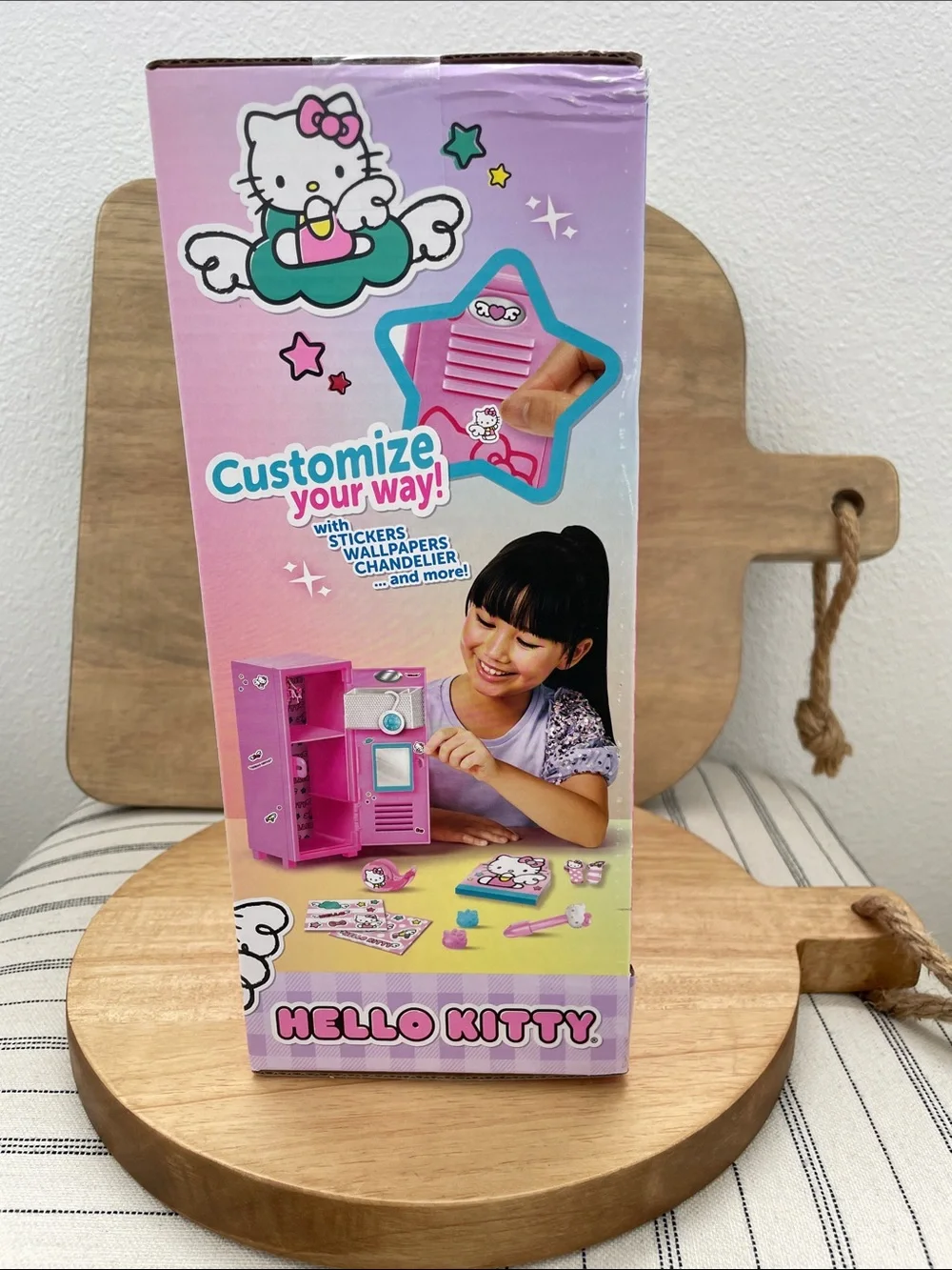 SALE! 50% Off NWT Hello Kitty Pink Mini Locker Playset with Blue Lock Accent